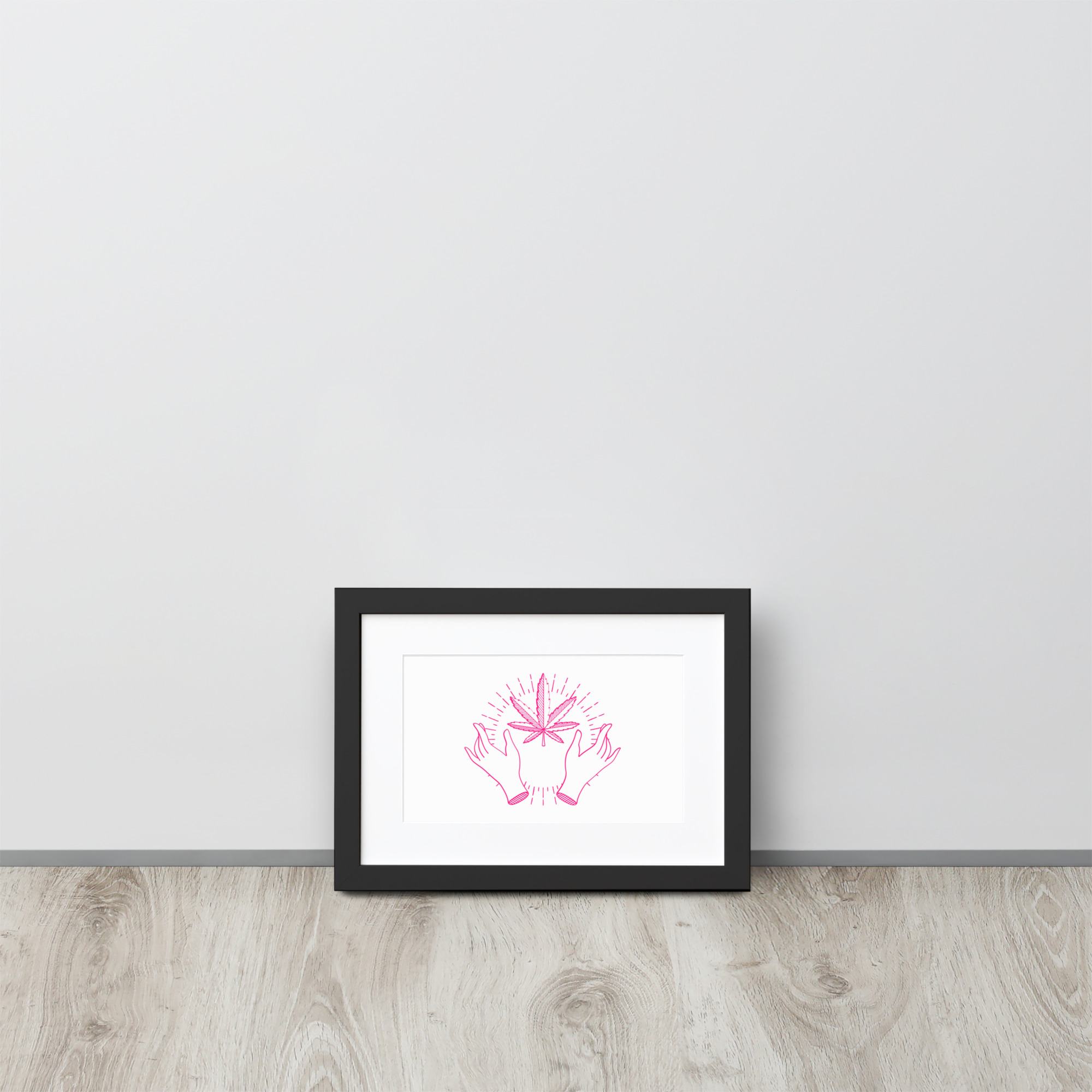 Mary Jane Matte Paper Framed Poster With Mat