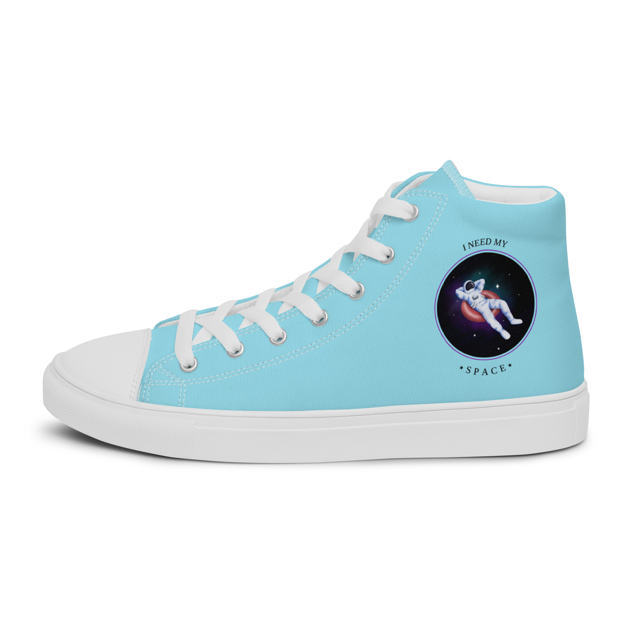 Space Jam Men’s High Top Canvas Shoes - Image 3