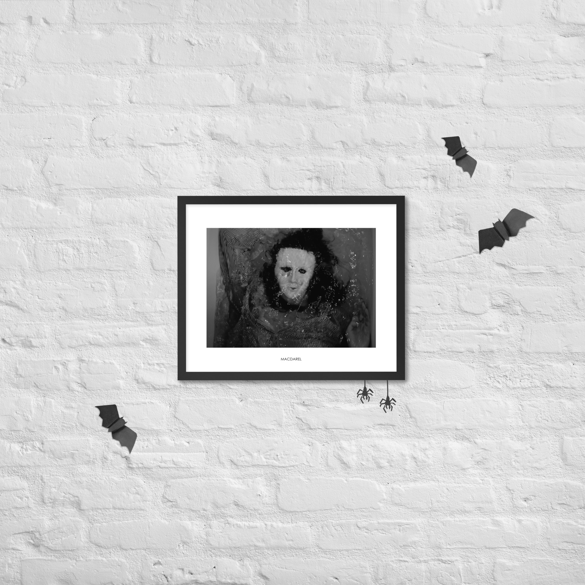 The Mask Framed Photo Paper Poster