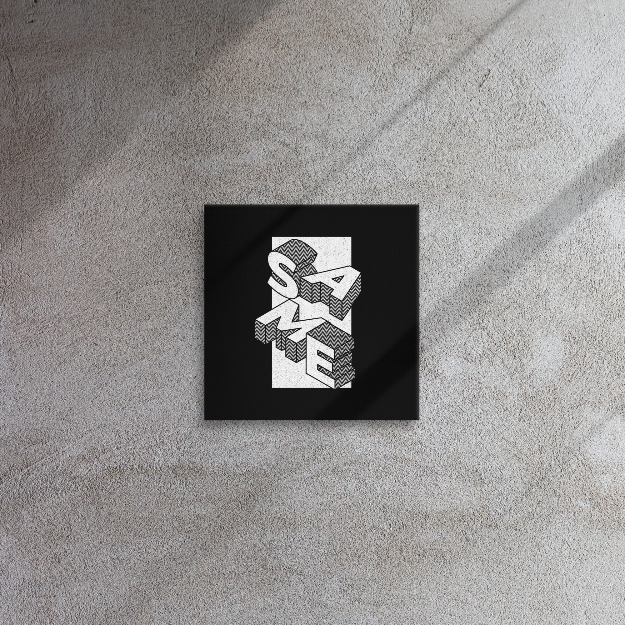 Sameless Thin Canvas