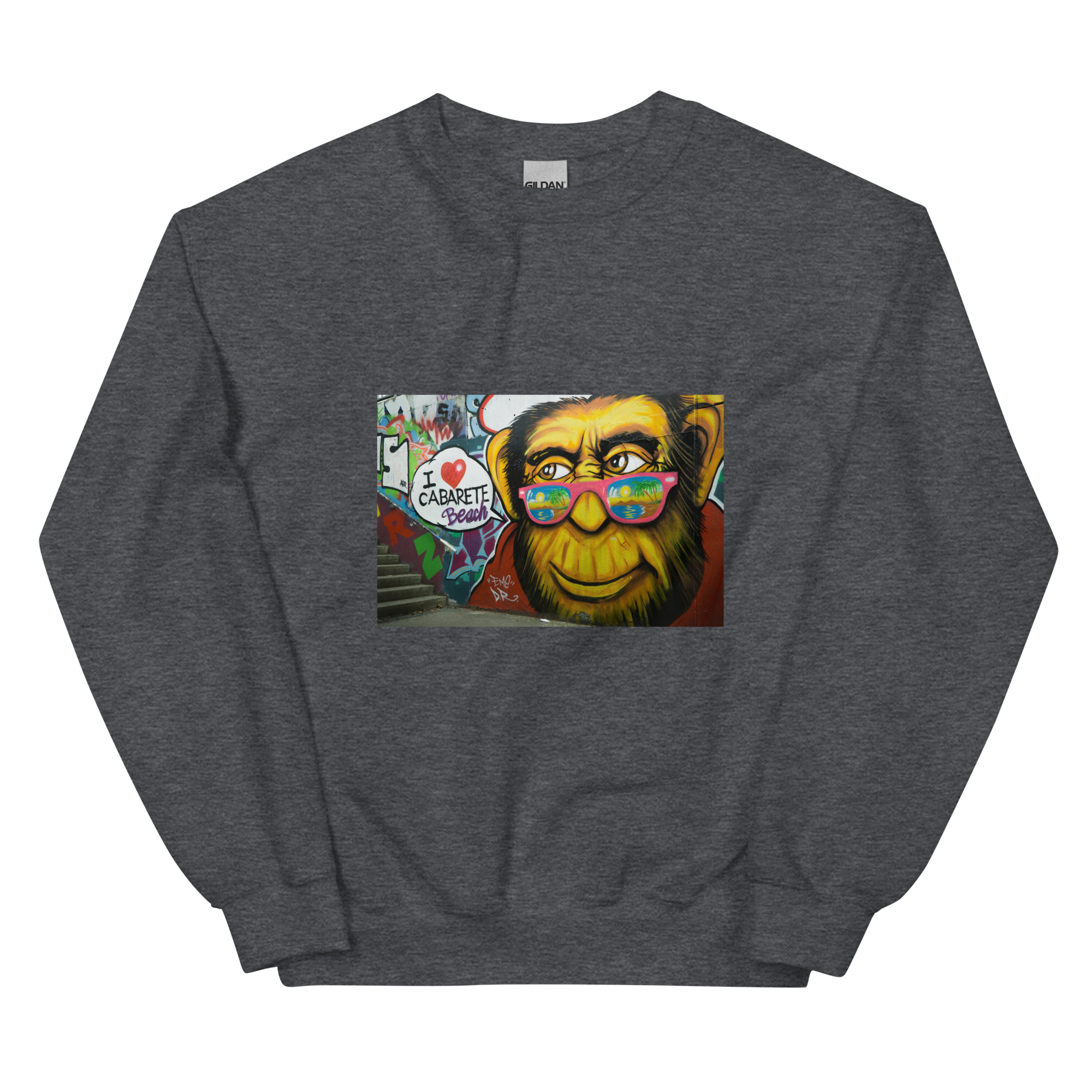 Graffiti Unisex Sweatshirt - Image 4