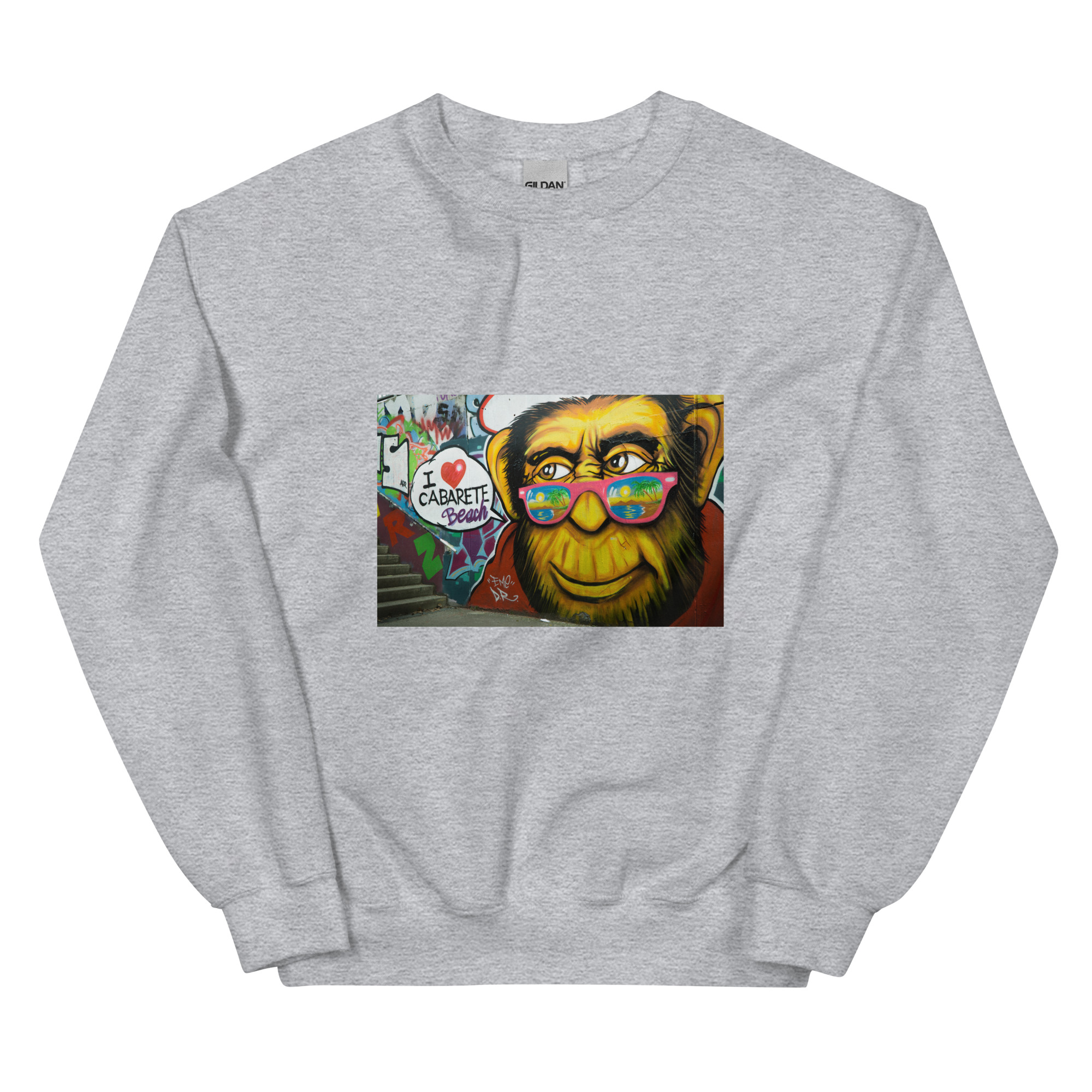 Graffiti Unisex Sweatshirt - Image 5