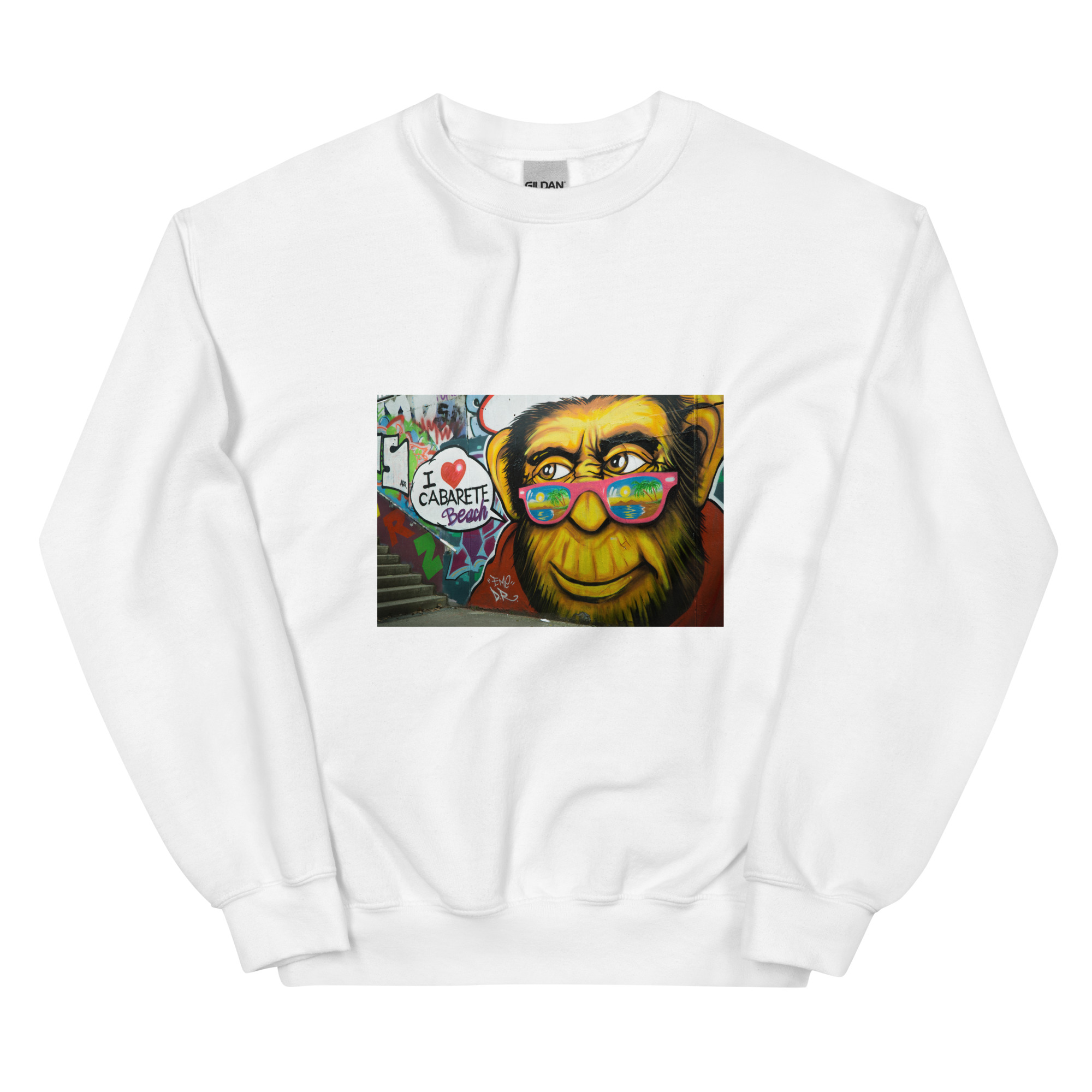 Graffiti Unisex Sweatshirt - Image 6