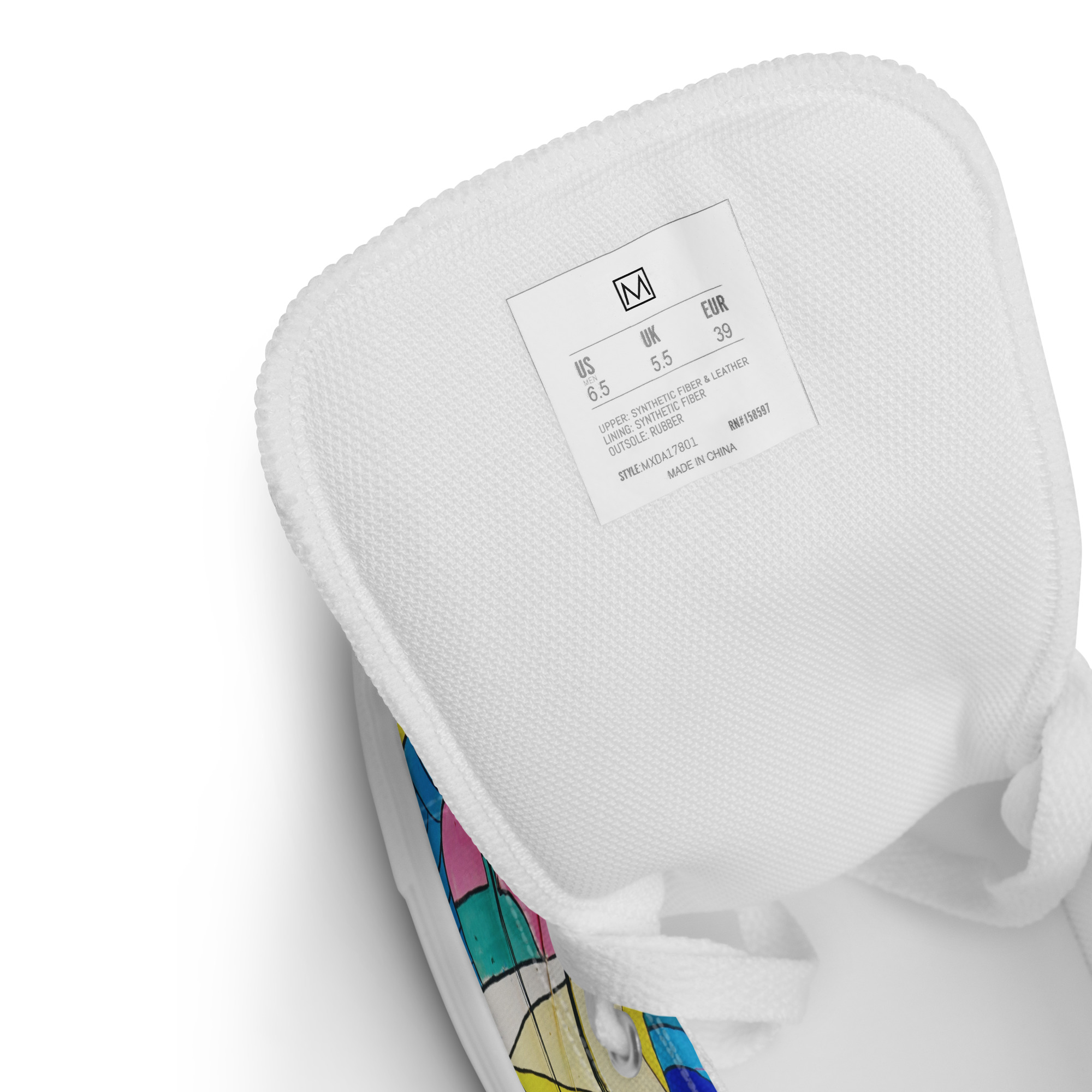 Create Women’s High Top Canvas Shoes - Image 59