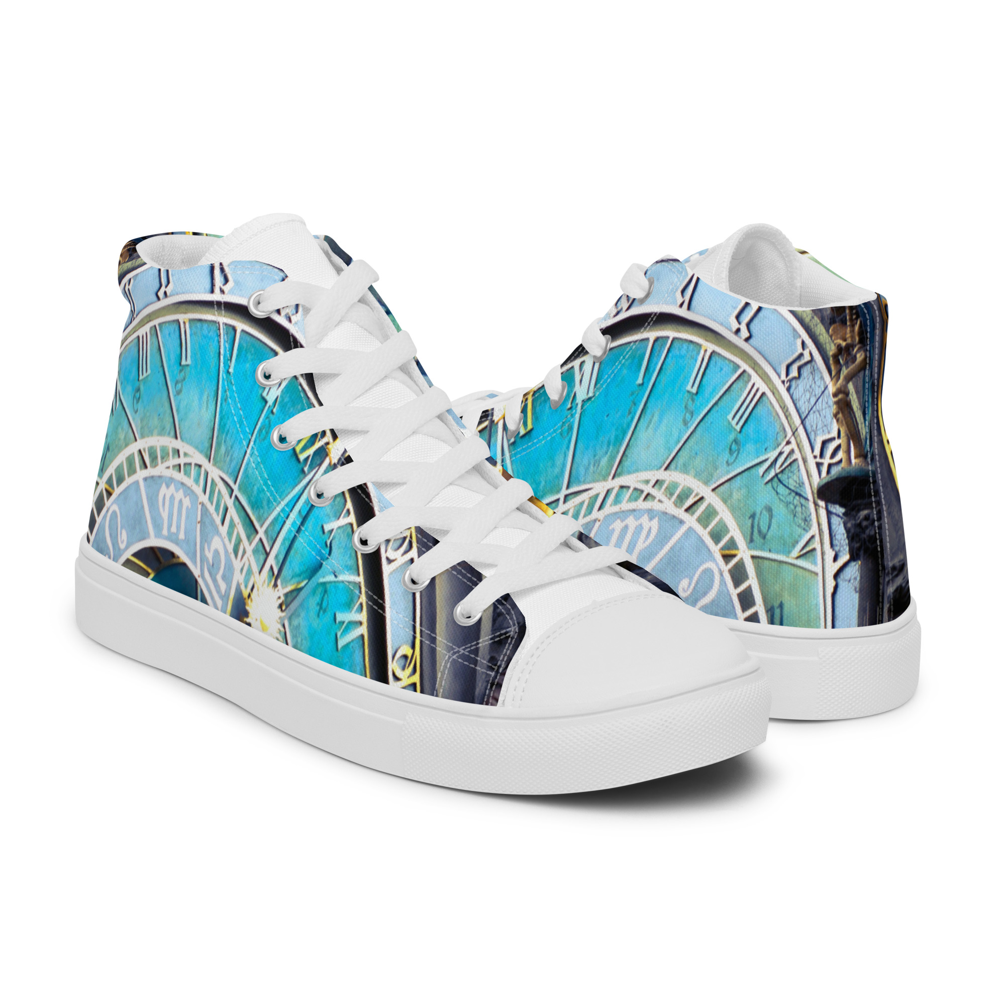 Time Women’s High Top Canvas Shoes - Image 3