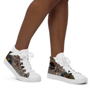 Torn Women’s High Top Canvas Shoes
